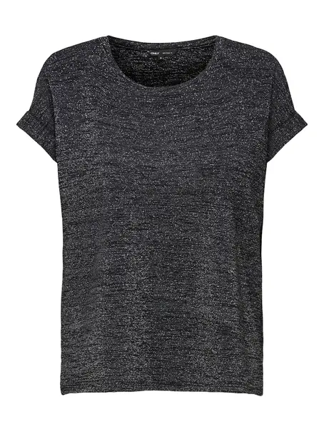 ONLY ONLMOSTER GLITTER S/S TOP JRS