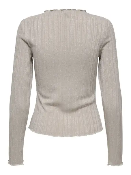 ONLY ONLNORMA L/S MOCKNECK GLITTER TOP J