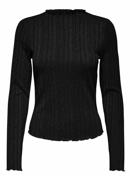 ONLY ONLNORMA L/S MOCKNECK GLITTER TOP J