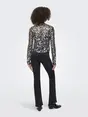 ONLY ONLPALEMA LS LACE SEQUIN TOP WVN