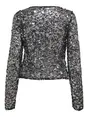 ONLY ONLPALEMA LS LACE SEQUIN TOP WVN