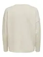 ONLY ONLRICA LIFE L/S V-NECK PULLO KNT N