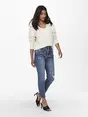 ONLY ONLRICA LIFE L/S V-NECK PULLO KNT N