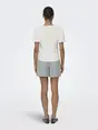 ONLY ONLRIVERSIDE S/S FLAIRED TOP JRS