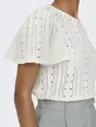 ONLY ONLRIVERSIDE S/S FLAIRED TOP JRS
