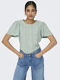 ONLY ONLRIVERSIDE S/S FLAIRED TOP JRS