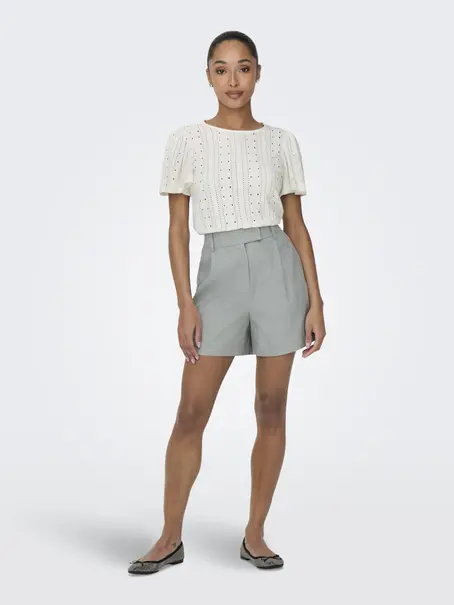 ONLY ONLRIVERSIDE S/S FLAIRED TOP JRS