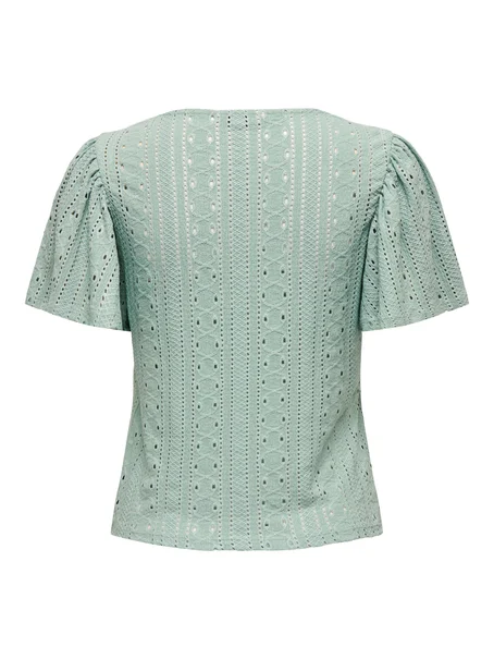 ONLY ONLRIVERSIDE S/S FLAIRED TOP JRS