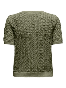 ONLY ONLSAGA LIFE SS O-NECK CC KNT