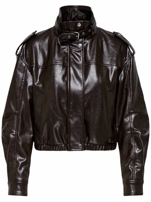 ONLY ONLSANA FAUX LEATHER JACKET OTW