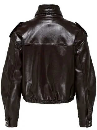ONLY ONLSANA FAUX LEATHER JACKET OTW