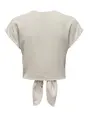 ONLY ONLSIESTA SS KNOT LIN BL SHIRT PNT