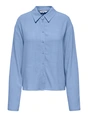 ONLY ONLSOLVI L/S LINEN BL SHIRT CC PNT