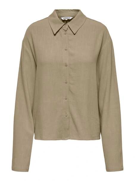 ONLY ONLSOLVI L/S LINEN BL SHIRT CC PNT