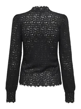 ONLY ONLSVEA L/S MOCKNECK TOP CS JRS