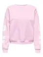 ONLY ONLSWEAT L/S BACK/SLEEVE PRINT SWT
