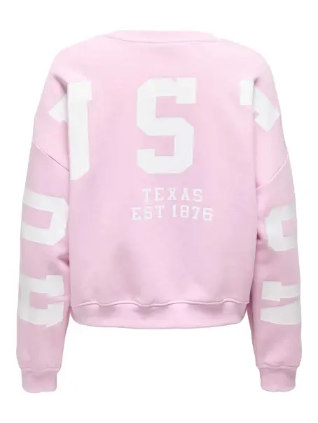 ONLY ONLSWEAT L/S BACK/SLEEVE PRINT SWT