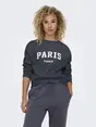 ONLY ONLSWEAT LIFE L/S CREW O.SIZE STATE