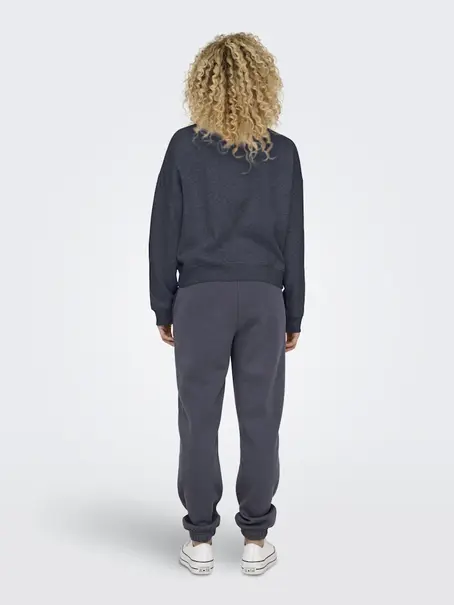 ONLY ONLSWEAT LIFE L/S CREW O.SIZE STATE
