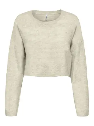 ONLY ONLTALIO LS SHORT O-NECK BF KNT