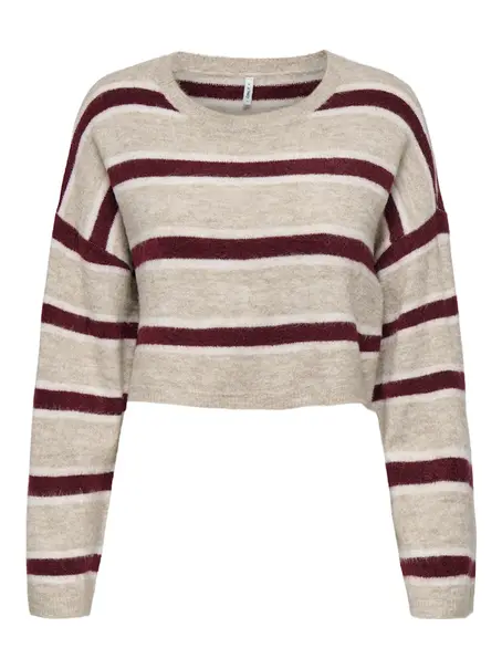 ONLY ONLTALIO LS SHORT O-NECK BF KNT