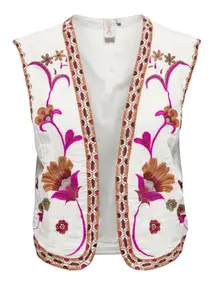 ONLY ONLTHYRA LIFE SL EMB VEST WVN CS