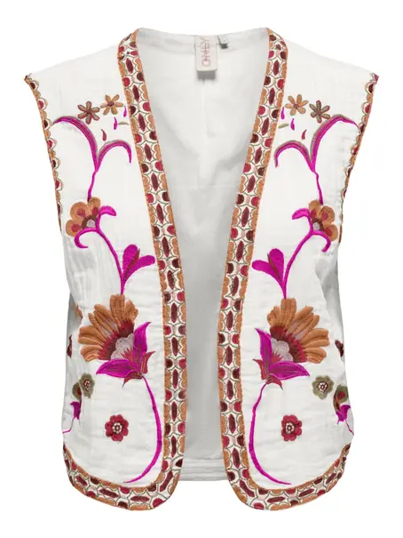 ONLY ONLTHYRA LIFE SL EMB VEST WVN CS