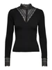 ONLY ONLTILDE L/S HIGH NECK LACE TOP JRS