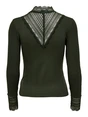 ONLY ONLTILDE L/S HIGH NECK LACE TOP JRS