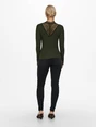 ONLY ONLTILDE L/S HIGH NECK LACE TOP JRS