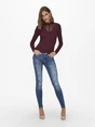ONLY ONLTILDE L/S HIGH NECK LACE TOP JRS