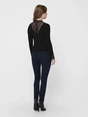 ONLY ONLTILDE L/S HIGH NECK LACE TOP JRS