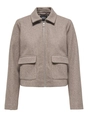 ONLY ONLVELA ZIP SHORT JACKET OTW