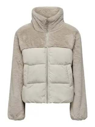 ONLY ONLWANJA FUR PUFFER MIX JACKET NOOS