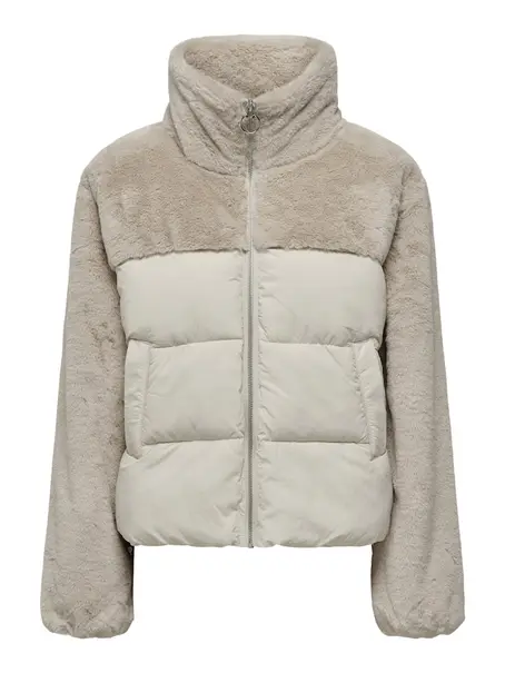 ONLY ONLWANJA FUR PUFFER MIX JACKET NOOS