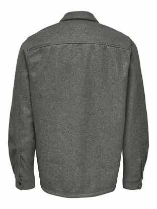 Only & Sons ONSASH OVR WOOLEN LOOK PKT LS SHIRT
