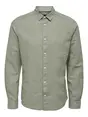 Only & Sons ONSCAIDEN LIFE LS SOLID LINEN SHIRT