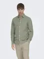 Only & Sons ONSCAIDEN LIFE LS SOLID LINEN SHIRT