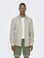 Only & Sons ONSCAIDEN LIFE LS SOLID LINEN SHIRT