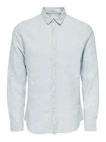 Only & Sons ONSCAIDEN LIFE LS SOLID LINEN SHIRT