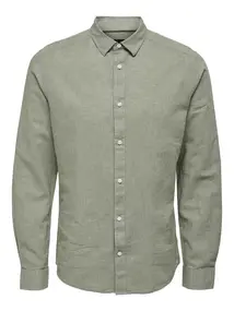 Only & Sons ONSCAIDEN LIFE LS SOLID LINEN SHIRT