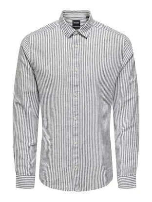 Only & Sons ONSCAIDEN LIFE LS STRIPE LINEN 660