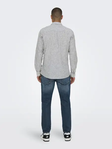 Only & Sons ONSCAIDEN LIFE LS STRIPE LINEN 660