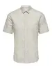 Only & Sons ONSCAIDEN LIFE SS SOLID LINEN SHIRT