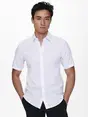 Only & Sons ONSCAIDEN LIFE SS SOLID LINEN SHIRT