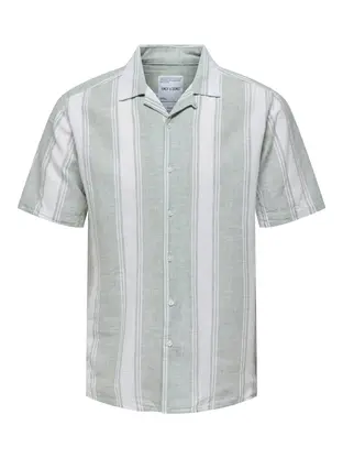 Only & Sons ONSCAIDEN LIFE STRIPE LINEN RESORT