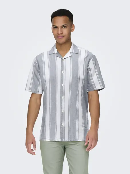 Only & Sons ONSCAIDEN LIFE STRIPE LINEN RESORT