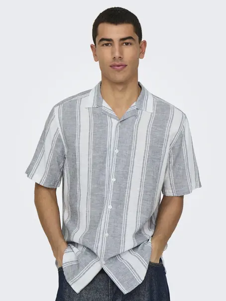 Only & Sons ONSCAIDEN LIFE STRIPE LINEN RESORT