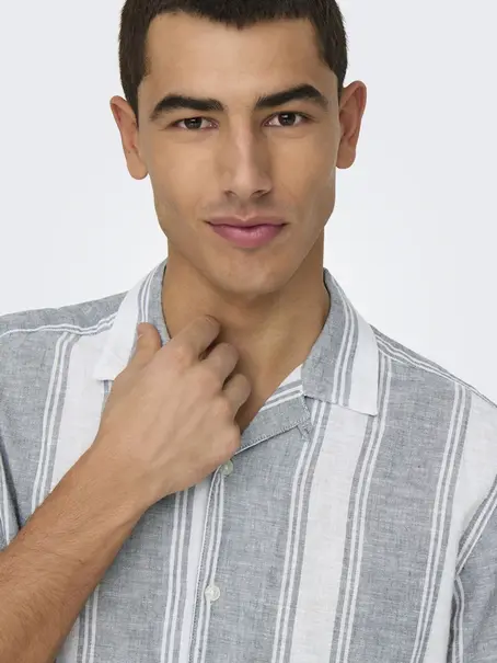 Only & Sons ONSCAIDEN LIFE STRIPE LINEN RESORT