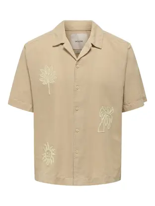Only & Sons ONSCAIDENLY EMBROIDERY SS RESORT LO